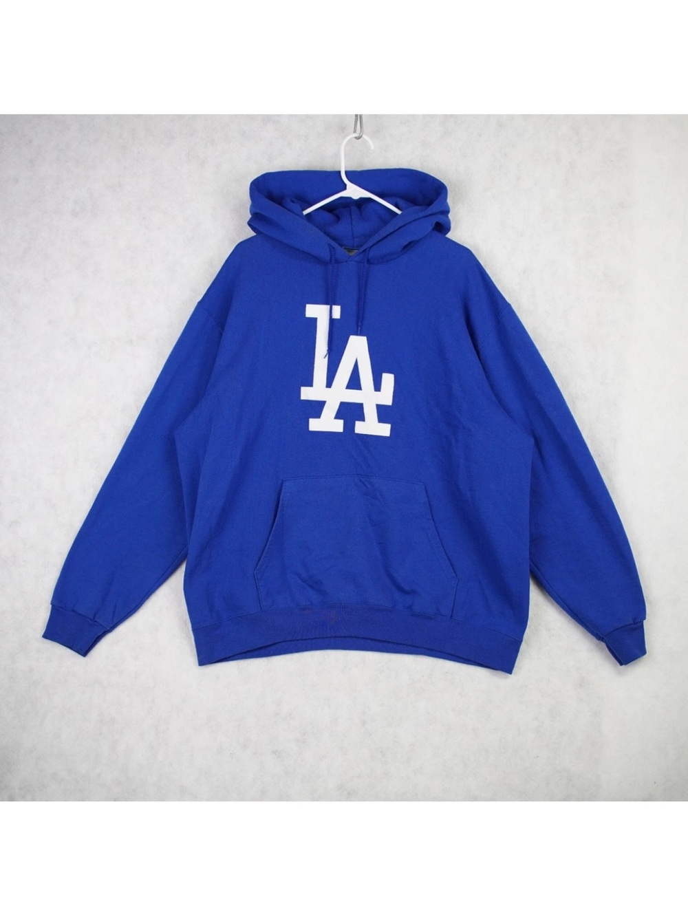 Vintage Genuine Merchandise MLB Los Angeles Dodgers Baseball Hoodie Mens XL Blue